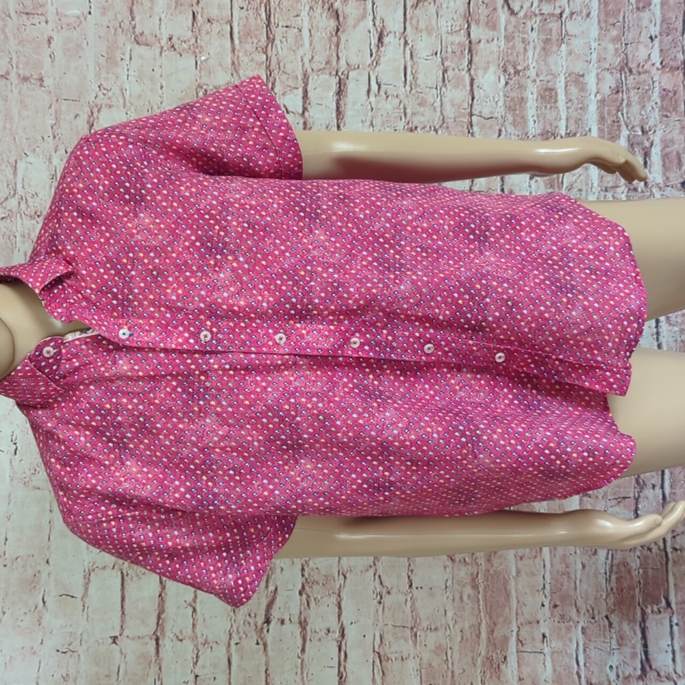 Robert Graham Pink Patterned Men's Shirt